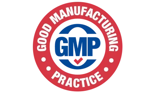 GMP certified manufacturing ensuring consistent quality and safety control